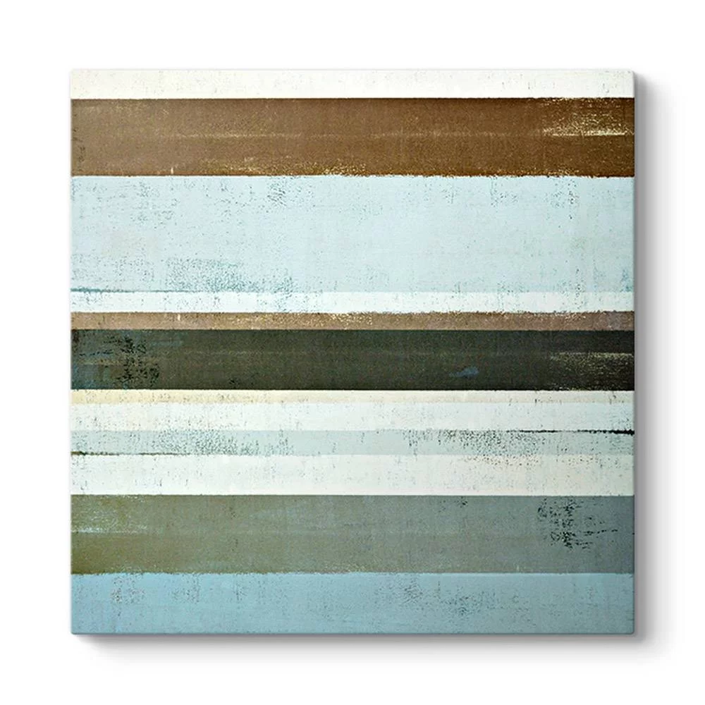 Pastel Çizgiler Tablosu - Model 3